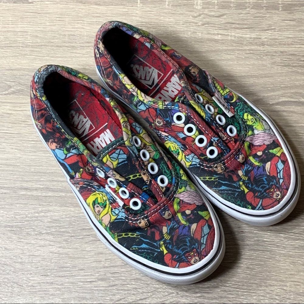 Vans x Marvel Authentic Marvel Women skate shoe
